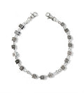 Bottega Desires Dice Game Wallet Chain Silver