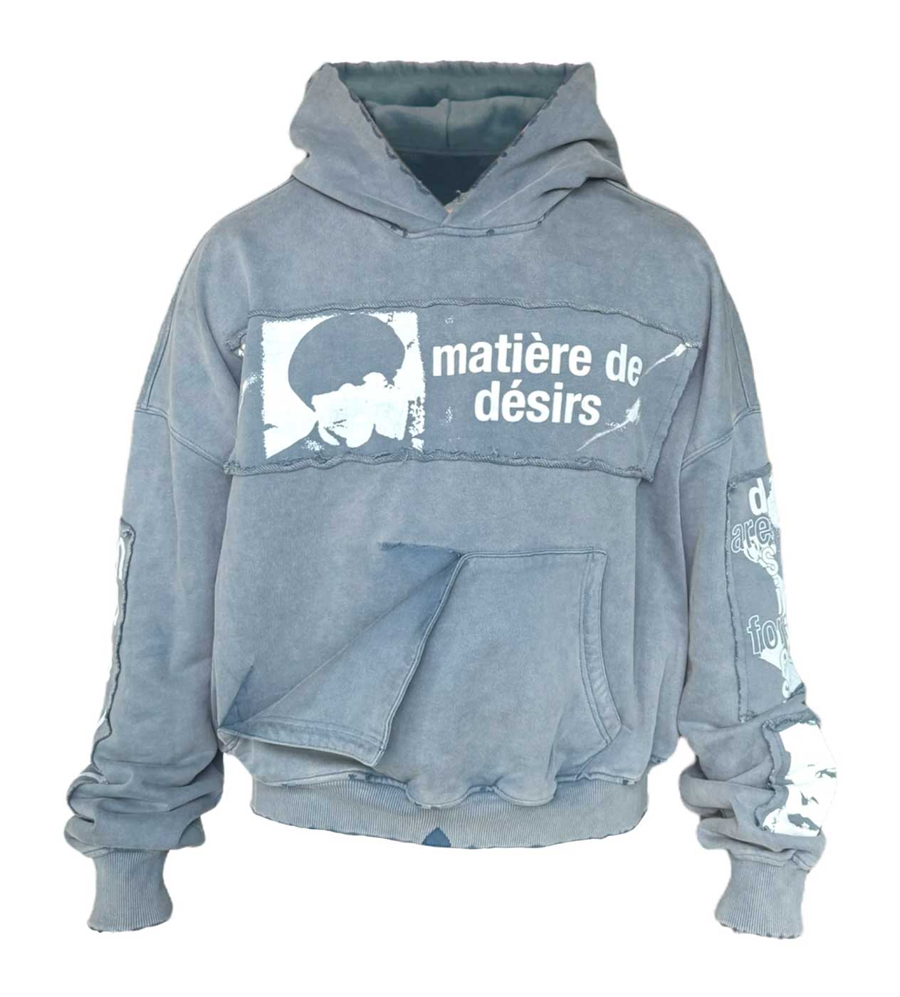 Matiere De Desirs Encore Hoodie Blue – Restock AR