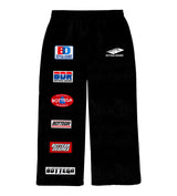 Bottega Desires Patches Sweatpants Black