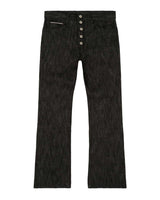 Bravest Studios Raw Flare Denim Black