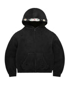 Bravest Studios Sapphire Zip Up Hoodie Vintage Black