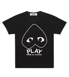 CDG Black Inverted Heart T-Shirt