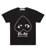CDG Black Inverted Heart T-Shirt