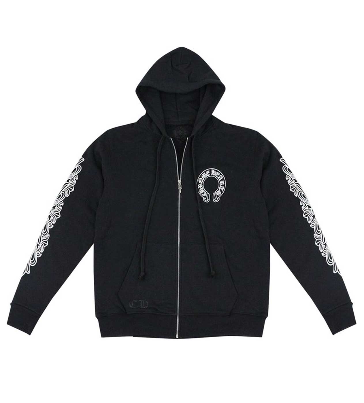 Chrome hearts black cross hoodie sale