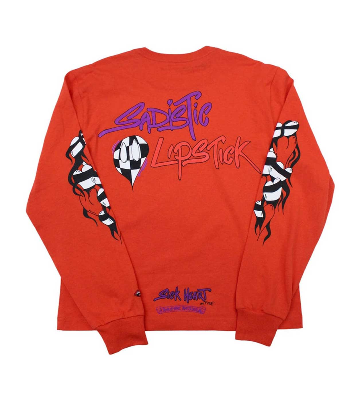 Chrome Hearts Matty Boy Spark the Heart L/S Tee Red – Restock AR