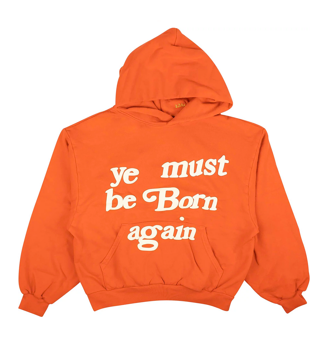 CPFM YE Must Be Born Again Orange Hoodie