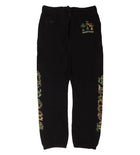Chrome Hearts Camo Logo Sweatpants Black