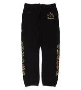 Chrome Hearts Camo Logo Sweatpants Black