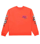 Chrome Hearts Matty Boy Spark the Heart Crewneck Red