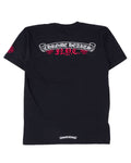 Chrome Hearts NYC Exclusive Scroll Logo Tee Black/Red