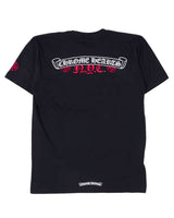 Chrome Hearts NYC Exclusive Scroll Logo Tee Black/Red
