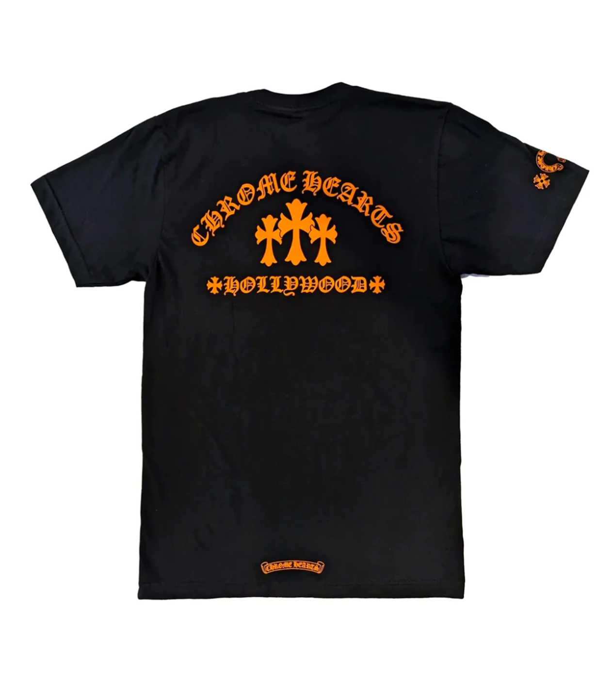 Chrome Hearts Black Orange Hollywood T-Shirt – Restock AR Chrome Hearts Black Orange Hollywood T-Shirt – Restock AR