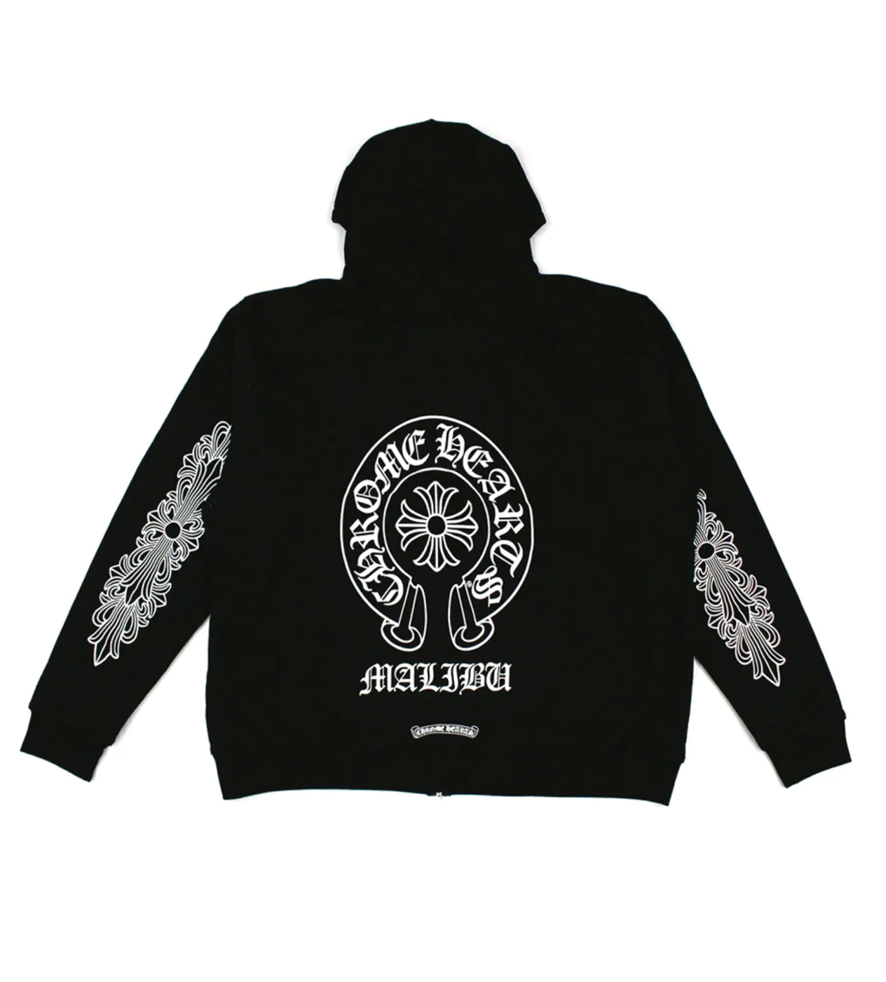 Chrome Hearts Malibu Floral Thermal Zip Up Hoodie Restock AR