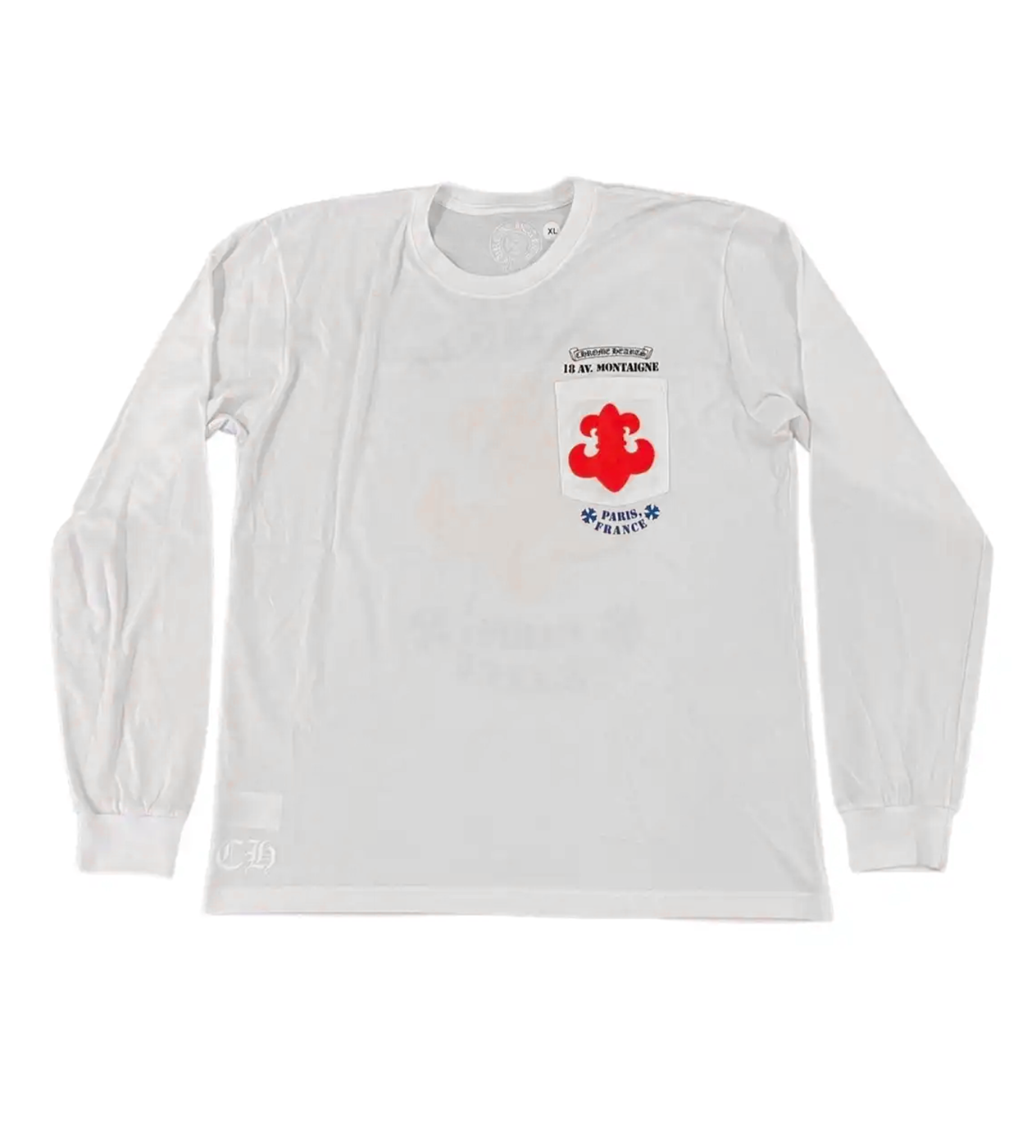 Chrome Hearts Paris Long Sleeve White – Restock AR