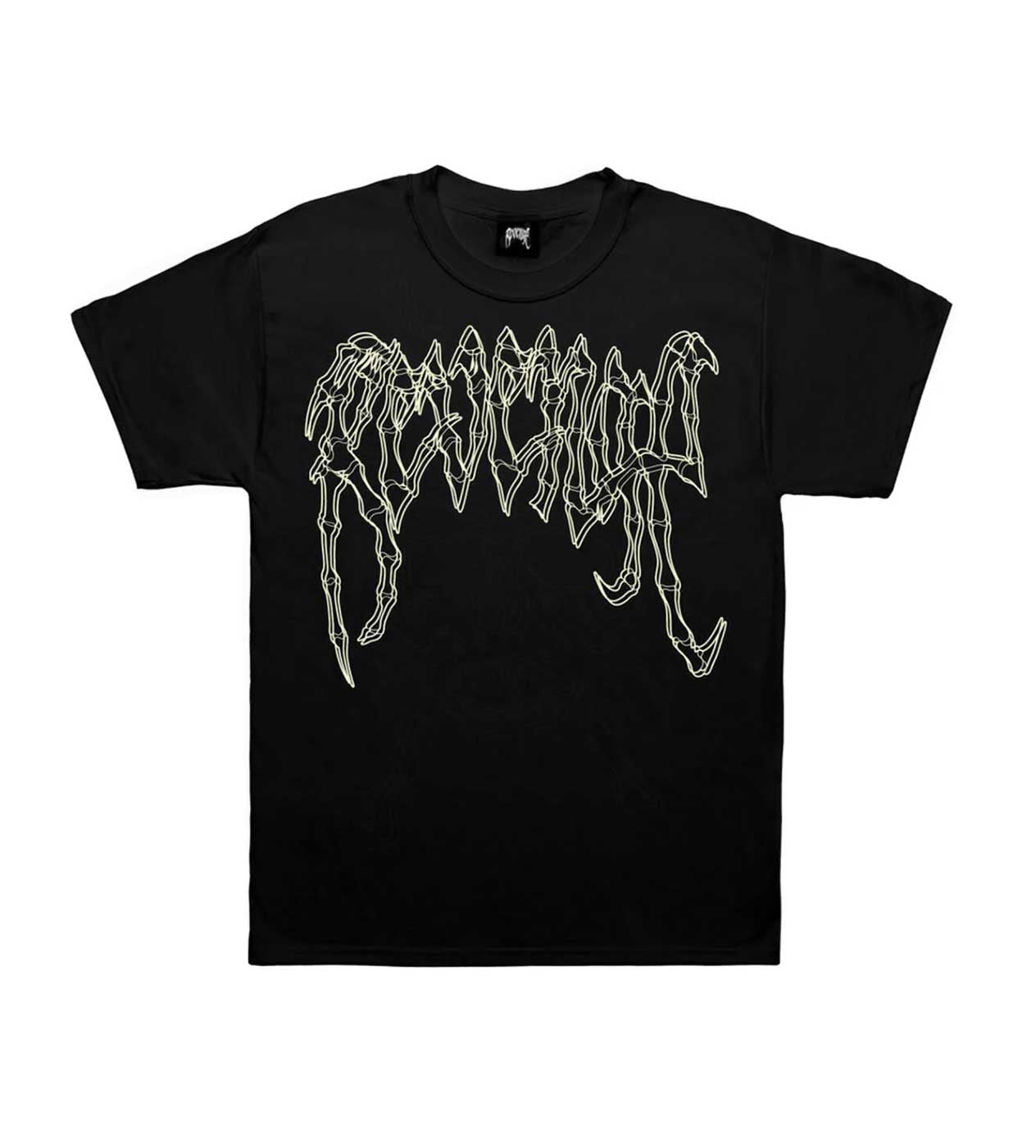 Revenge Crossbones Tee Black | Restock AR