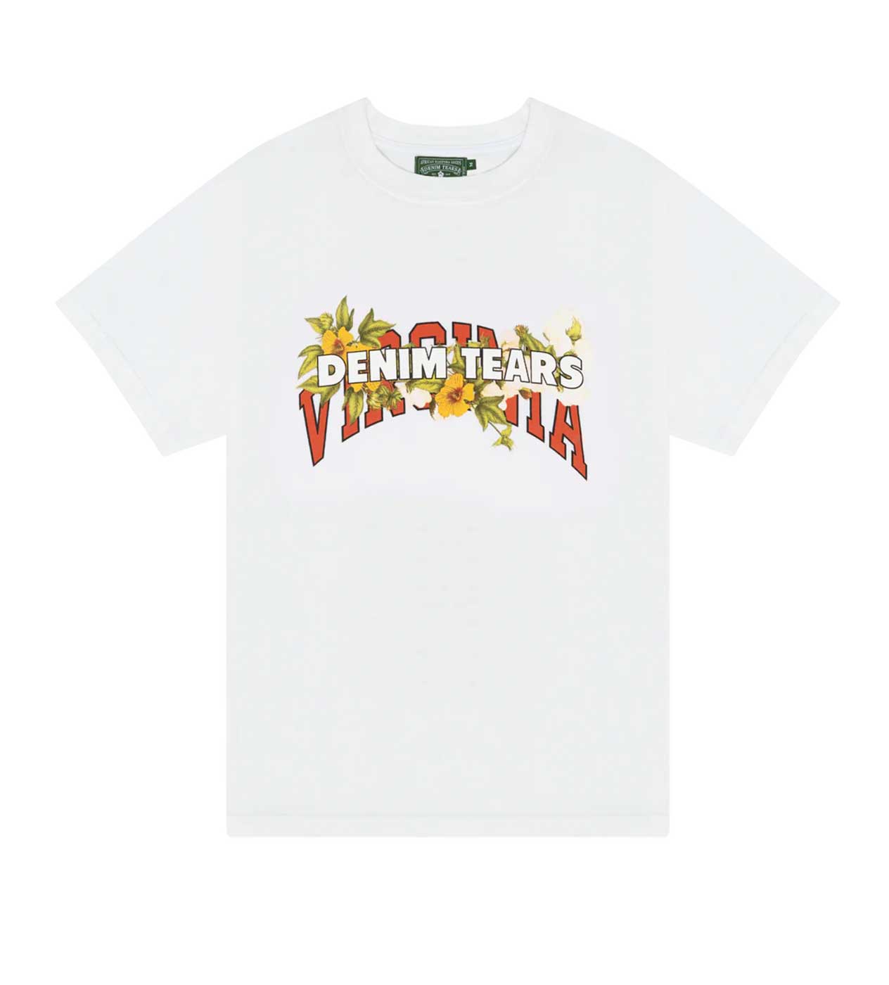 Denim Tears Virginia White Tee | Restock AR
