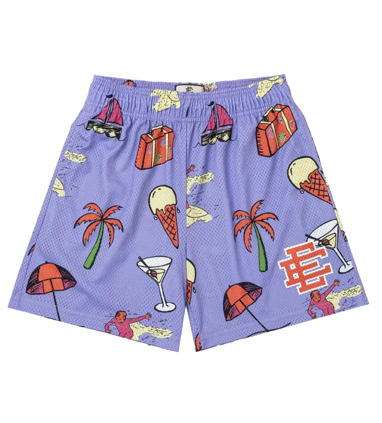 Eric Emanuel Ice Cream Shorts Purple – Restock AR