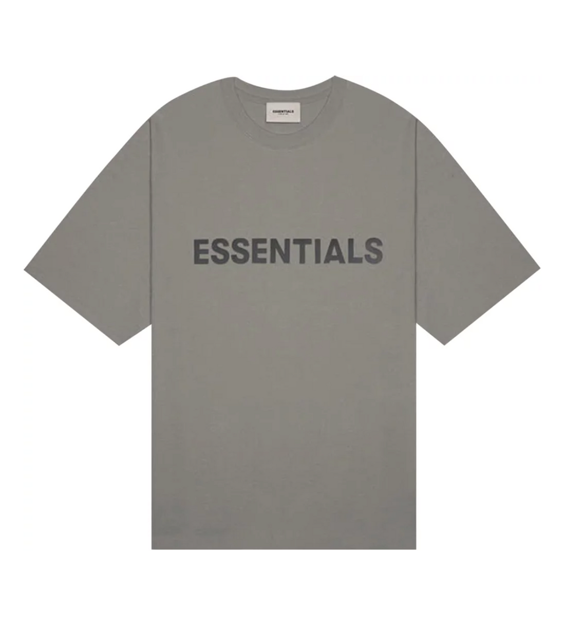 Essentials Cement Tee Front Logo