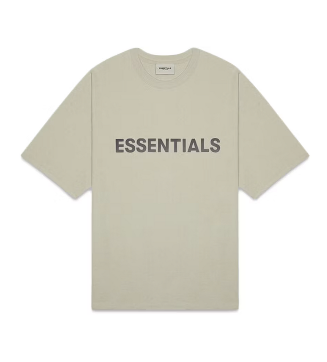 Essentials Moss Tee Front Logo