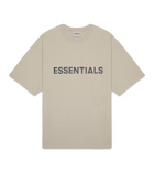 Essentials Olive Tee Front Logo