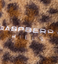 GV Gallery Cheetah Fur Slides