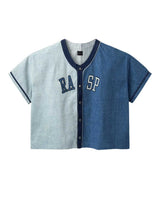 GV Gallery Two Tone Denim Jersey Blue