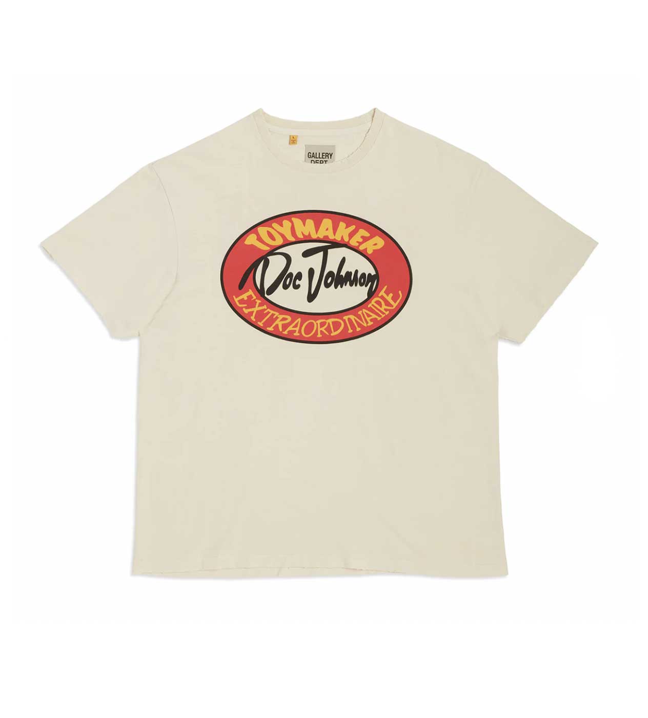 Gallery Dept. Doc Johnny Toymaker Cream Tee – Restock AR
