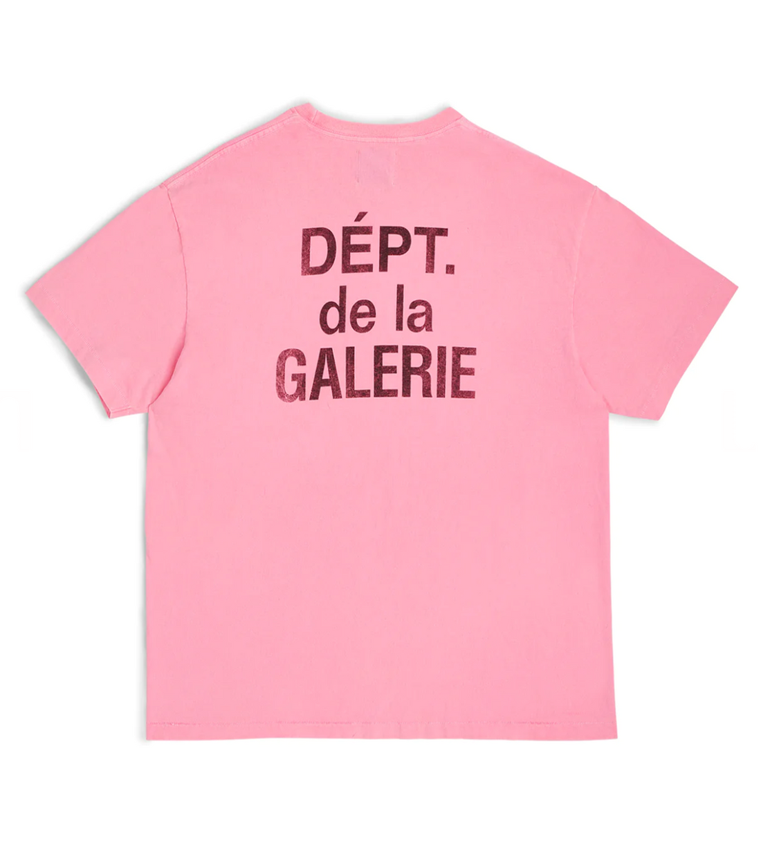 Gallery Dept. French Souvenir Flo Neon Pink Tee, Back View
