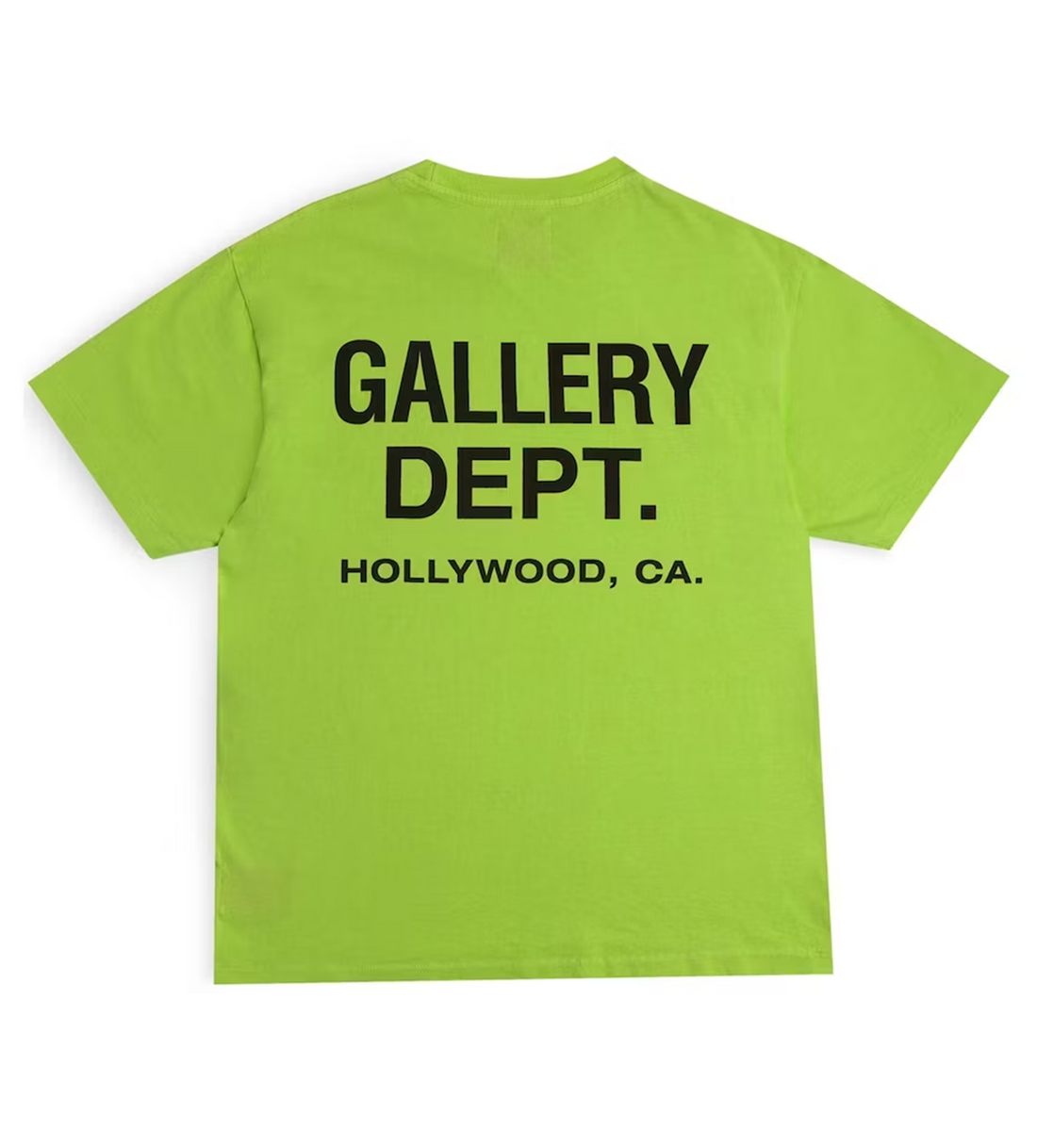 Gallery Dept Tee Lime Green