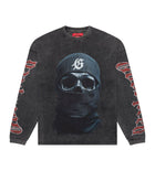 Godspeed Balaclava Szn L/S Tee Washed Grey