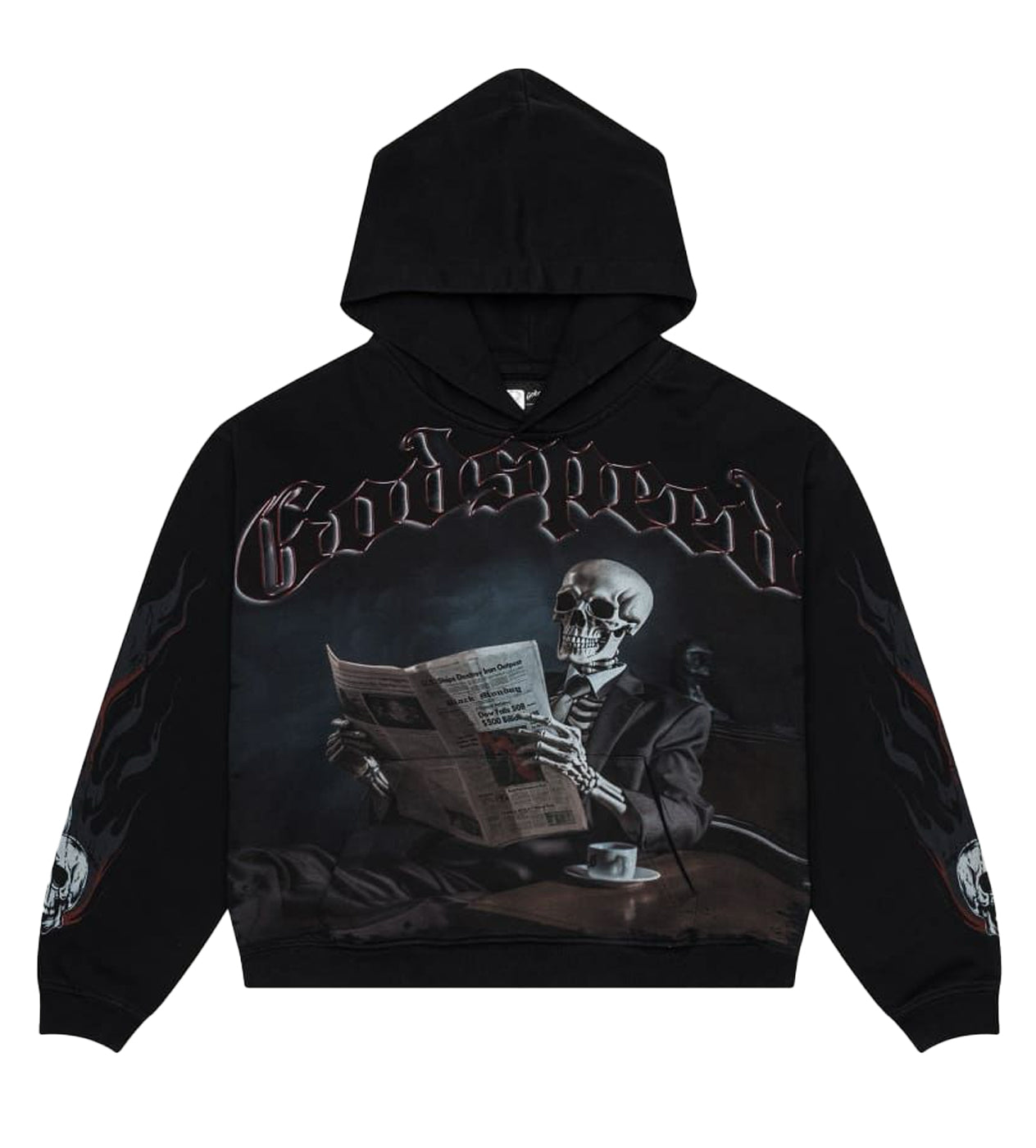 Godspeed Black Monday Hoodie Washed Black – Restock AR