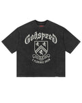 Godspeed Collegiate Tee Black Wash