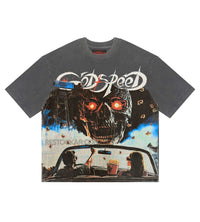 Godspeed Drive In Tee Grey Wash