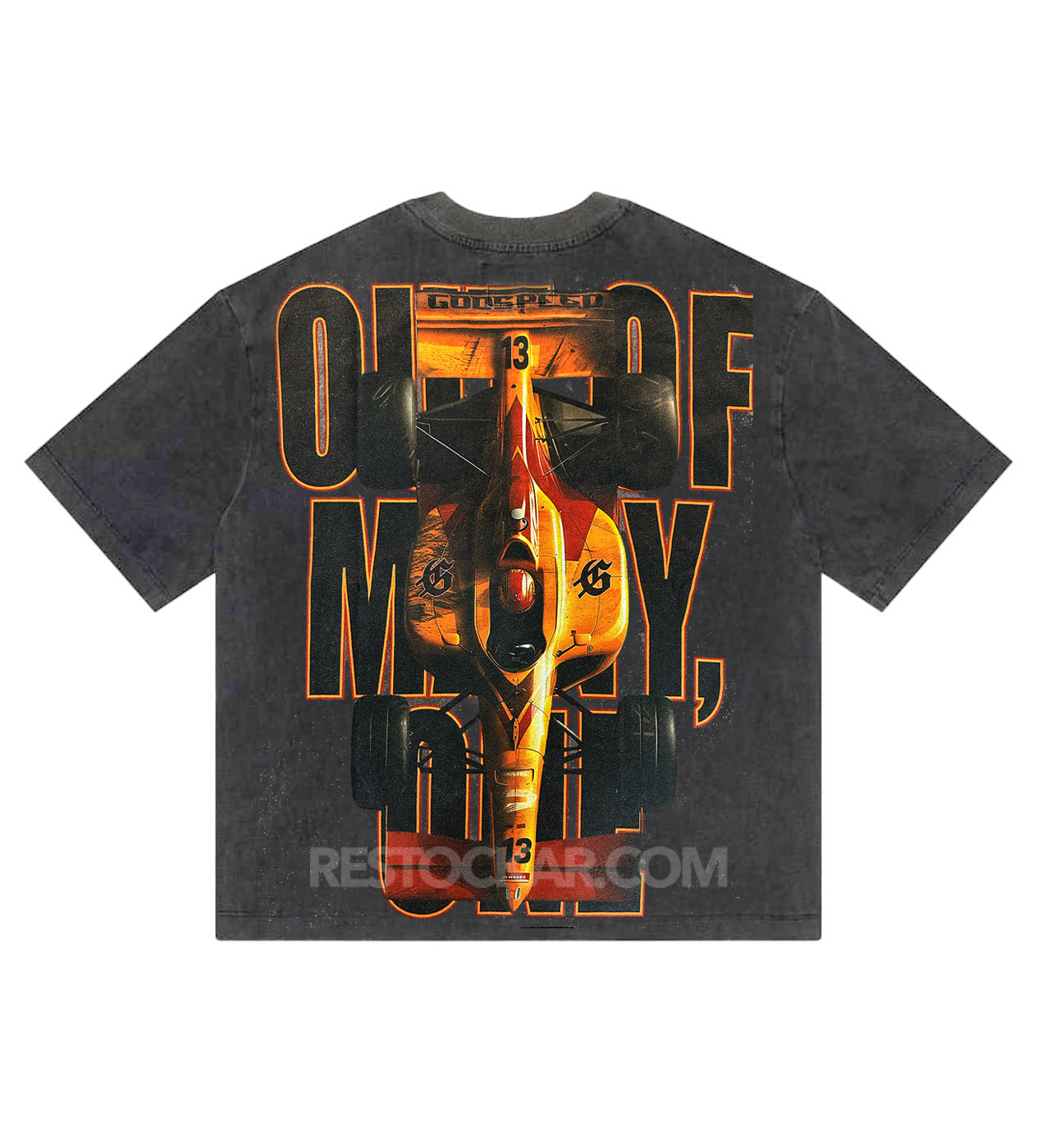 Godspeed F1 Finish Line Tee Grey