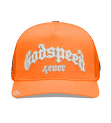 Godspeed Forever Trucker Hat Citrus Orange