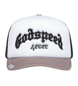 Godspeed Forever Foam Trucker Hat Black/Grey