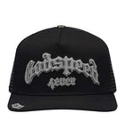 Godspeed Forever Trucker 3M Reflective Hat Black
