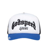 Godspeed Forever Trucker Black/Blue (Snapback)