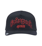 Godspeed Forever Trucker Hat Black/Red