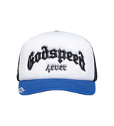 Godspeed Forever Trucker Hat Black Royal