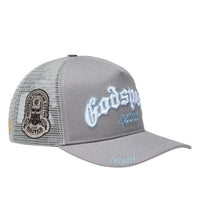 Godspeed Forever Trucker Hat Cool Grey