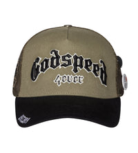 Godspeed Forever Trucker Hat Olive/Black
