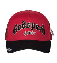 Godspeed Forever Trucker Hat Red/Black