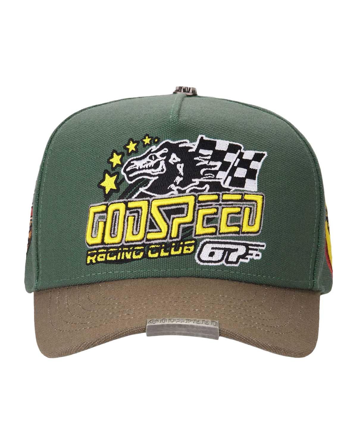 Godspeed GRC Members Snapback Hat Green/Brown – Restock AR