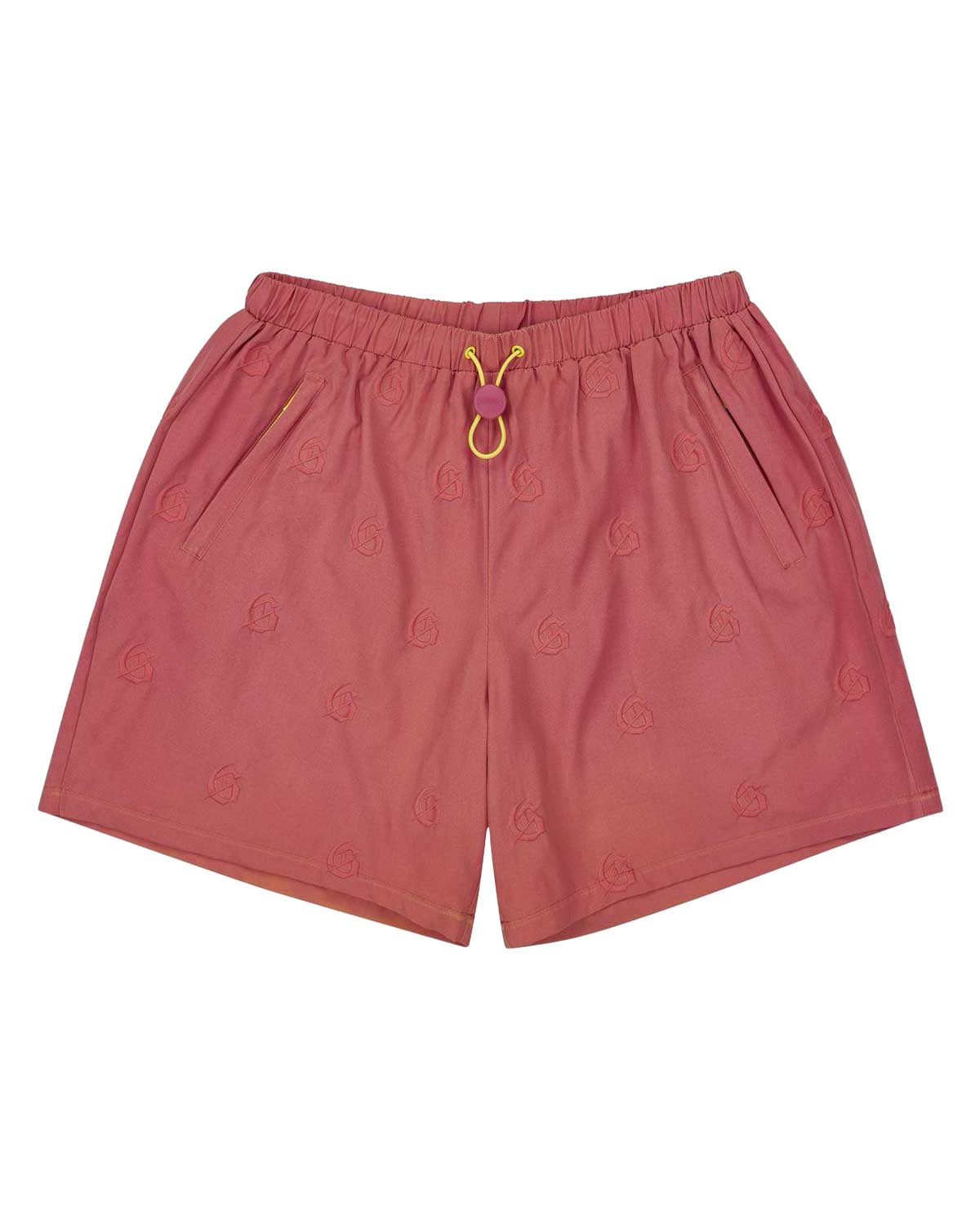 h*す様  BERMUDA ワインレッド　27.5 Godspeed HydroShift Swim Trunks Red/Yellow – Restock AR