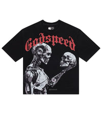 Godspeed Mankind vs AI 3 Tee Black/Red