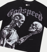 Godspeed Mankind vs AI Tee Black/Grey