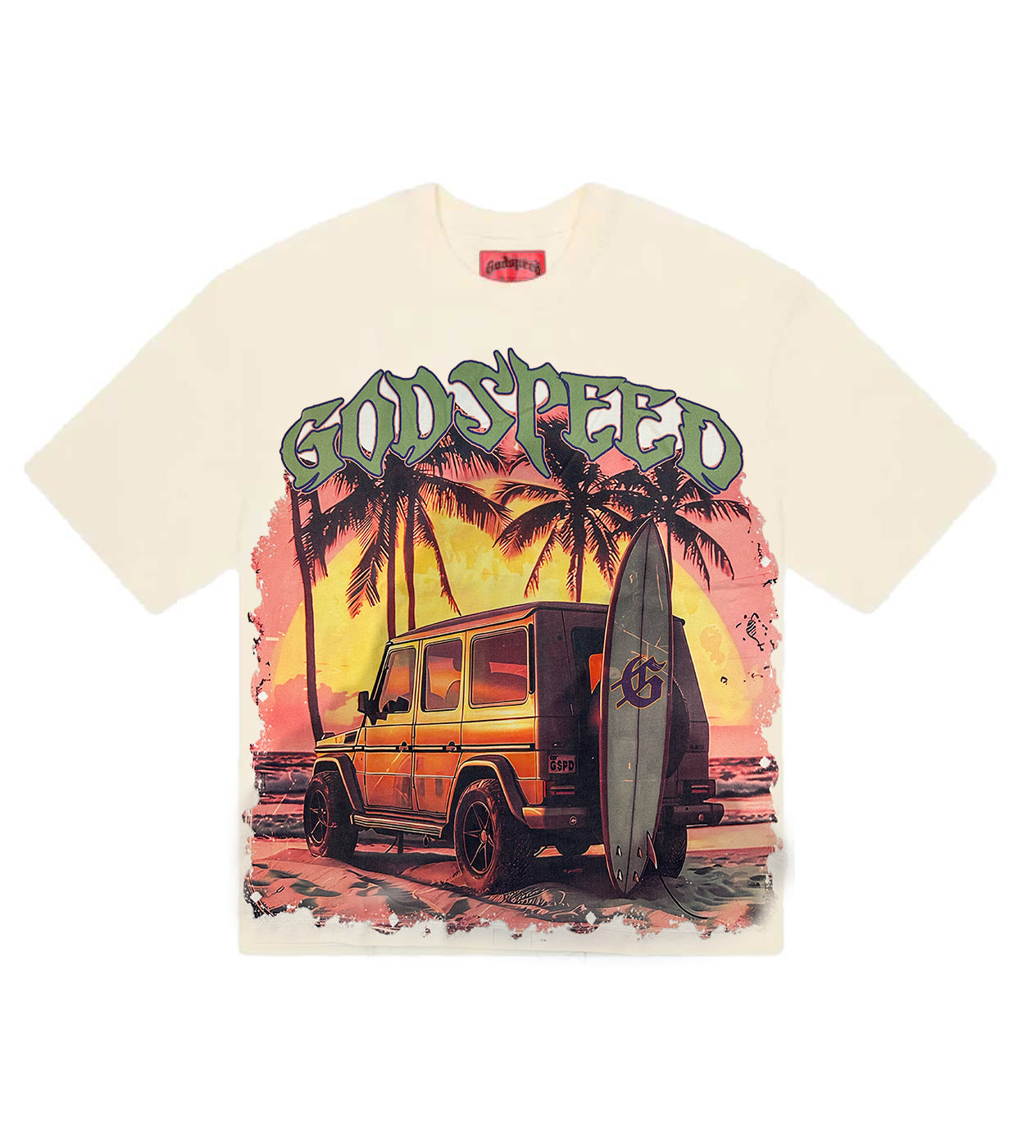Godspeed Miami G-Wagon Tee Cream *Miami Exclusive*