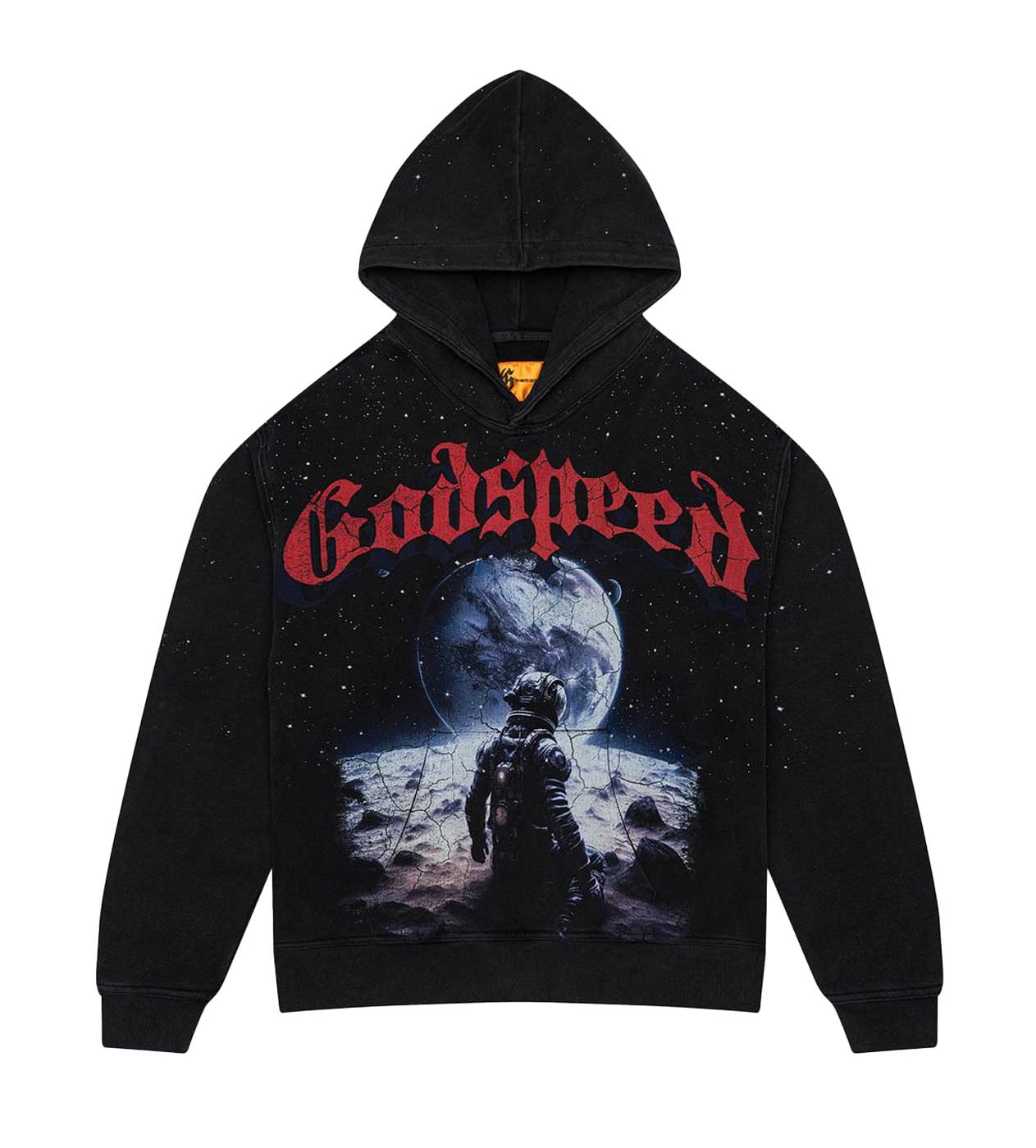 Godspeed No Looking Back Hoodie Black/Red – Restock AR