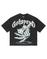 Godspeed No Risk No Reward Tee Black Wash